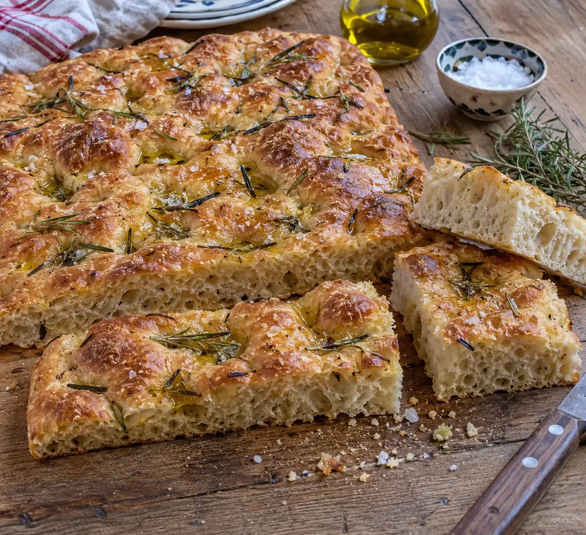 Focaccia al rosmarino